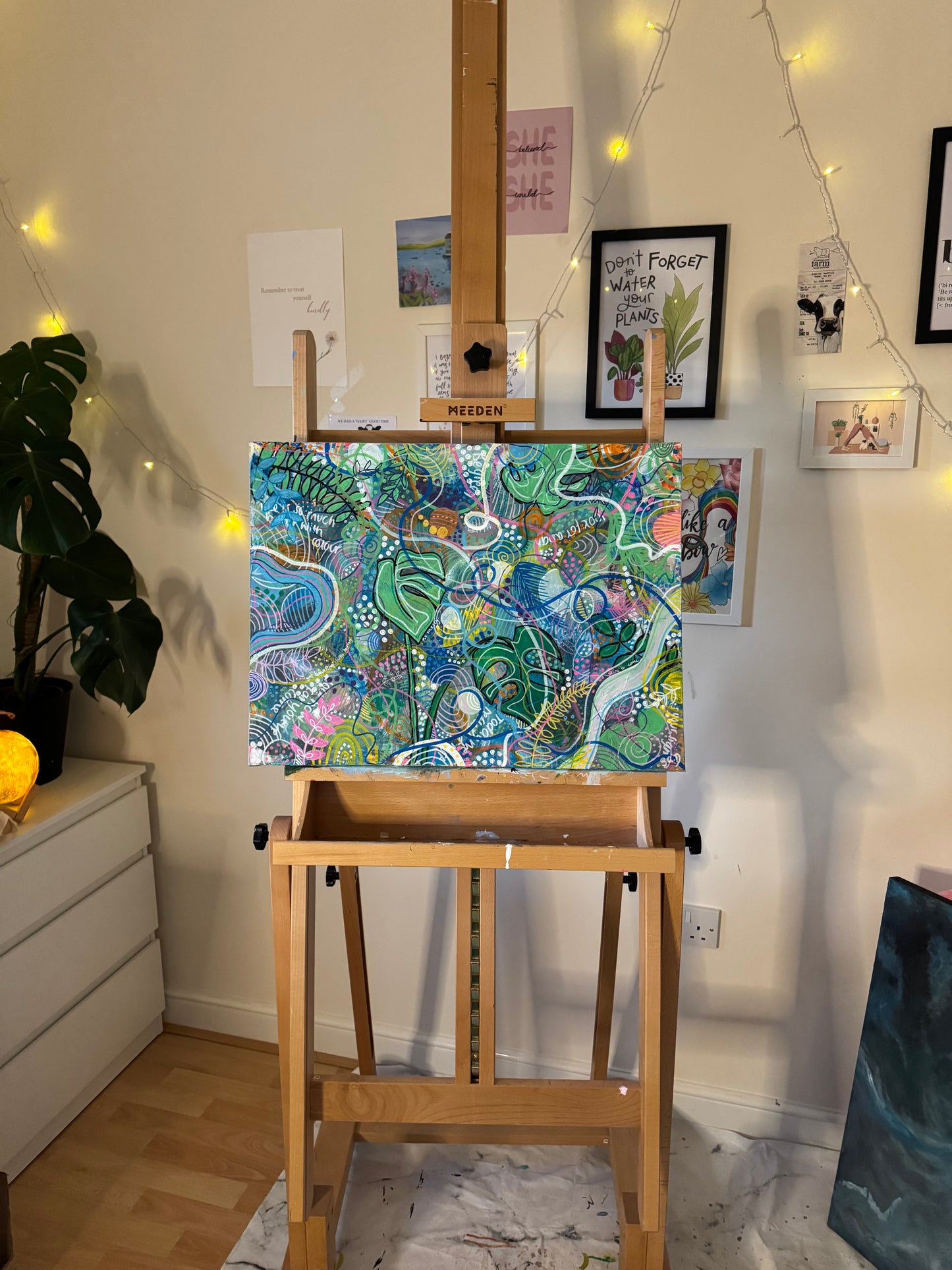‘Immersed in Chaos’ Original Canvas Painting