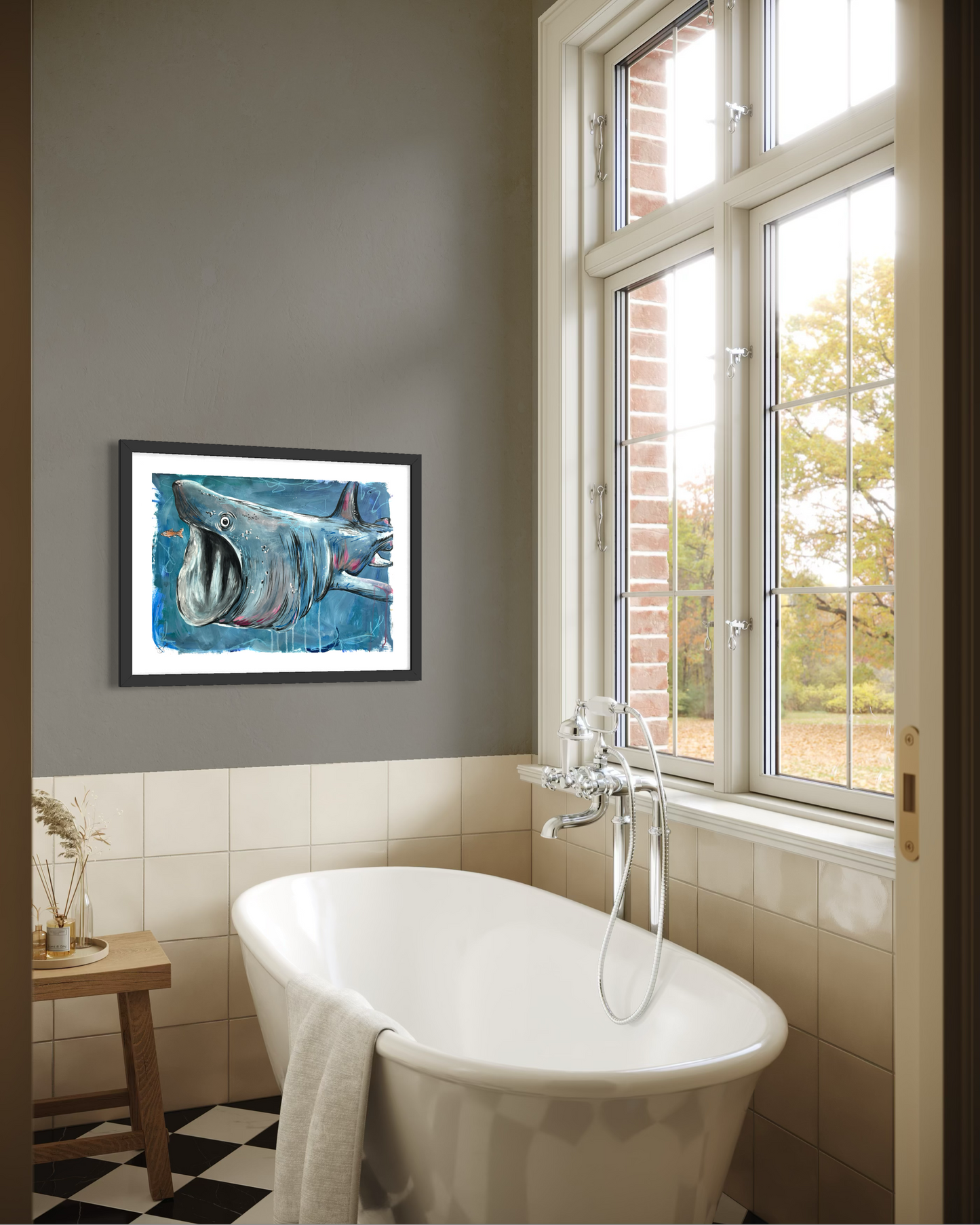 ‘Just a lil fish’ Original Painting