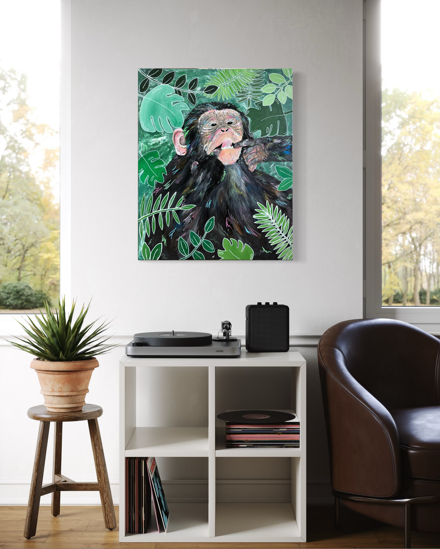‘Gone Bananas’ Original Canvas Painting