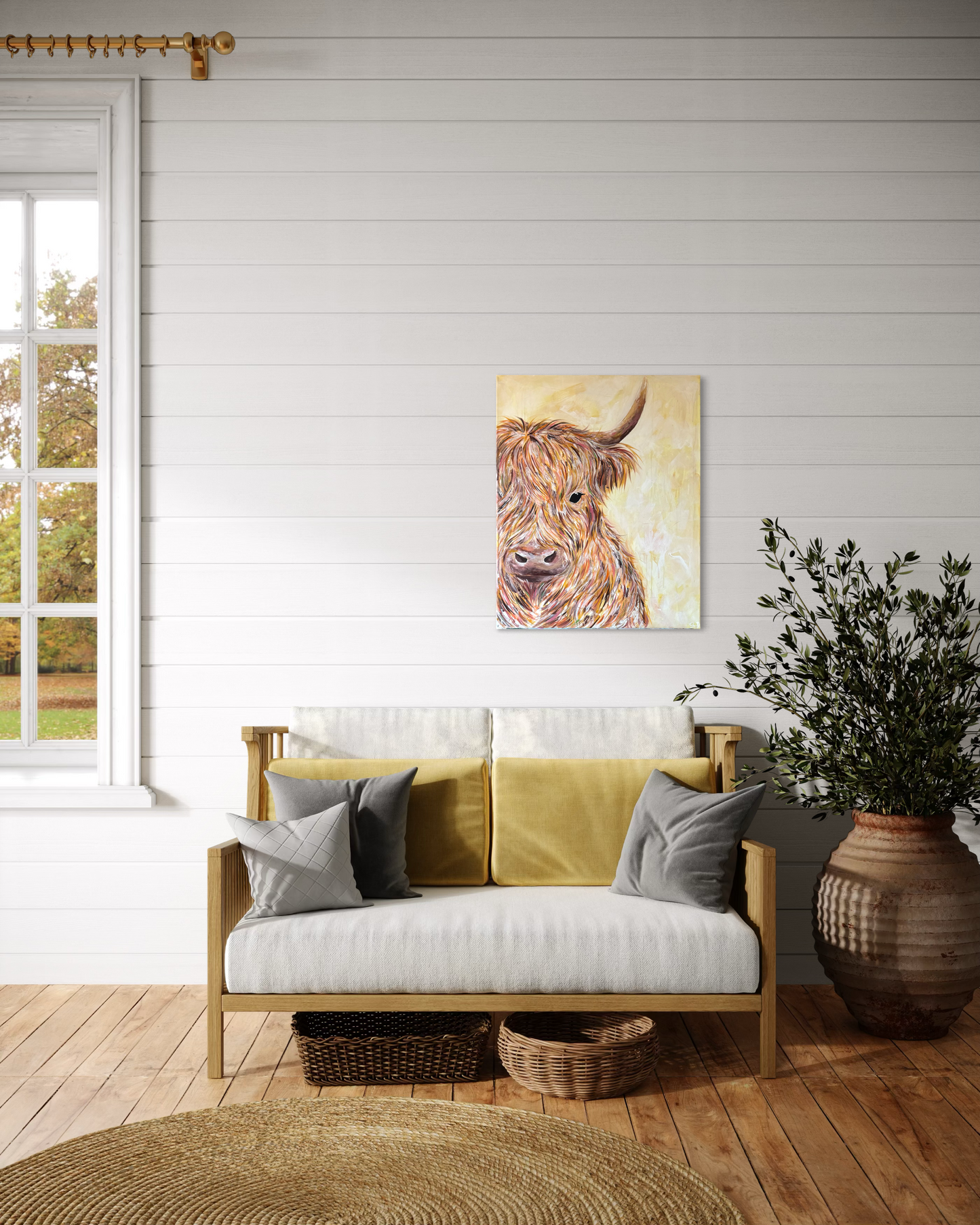 ‘Hazel’ Original Canvas Painting