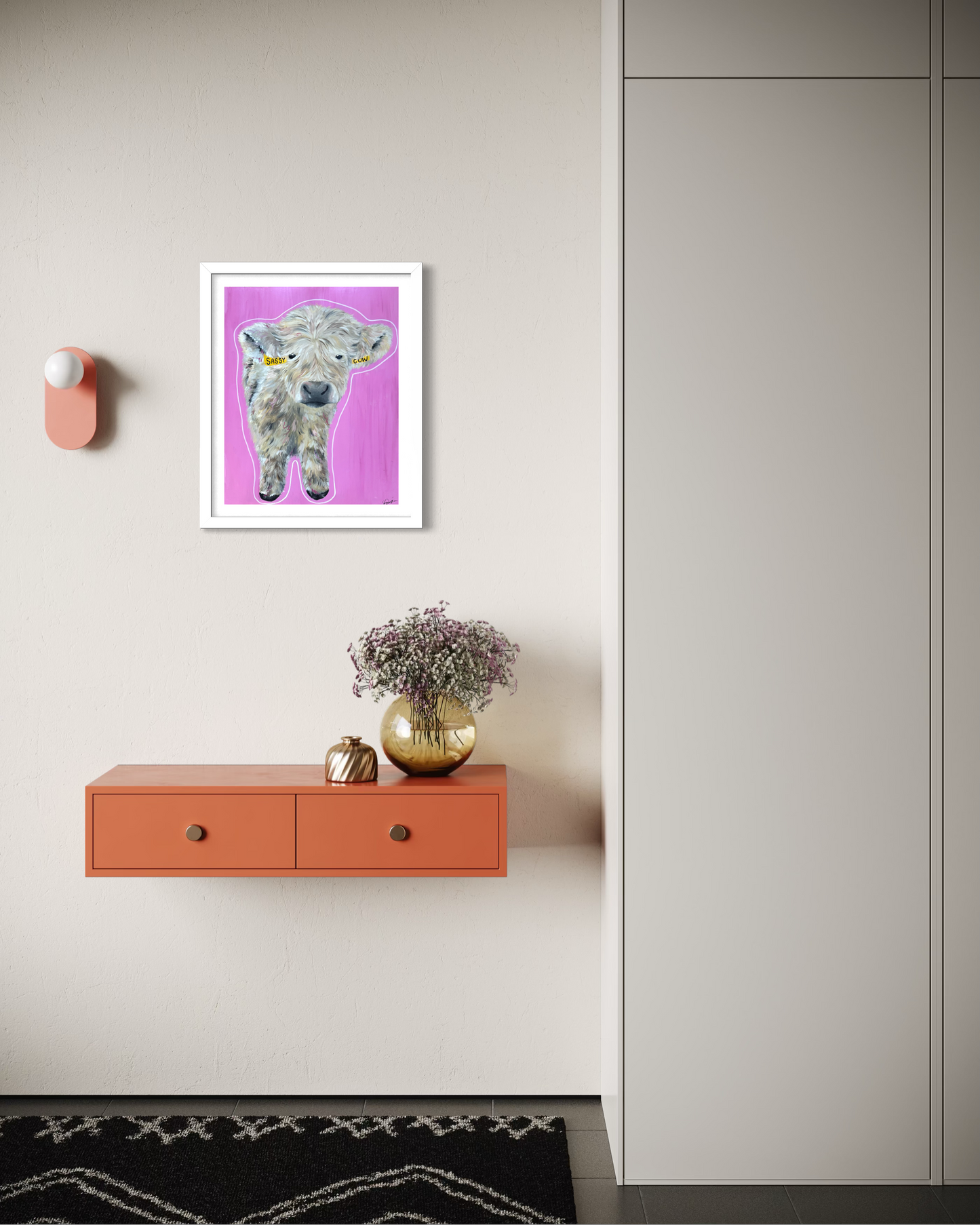 ‘Sassy Cow’ Original Painting