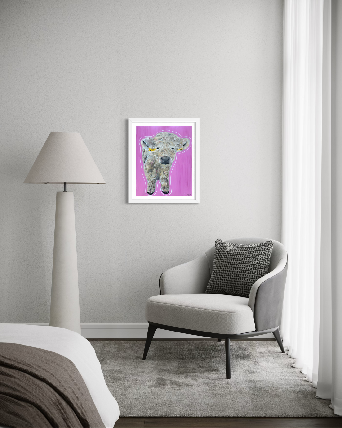 ‘Sassy Cow’ Original Painting