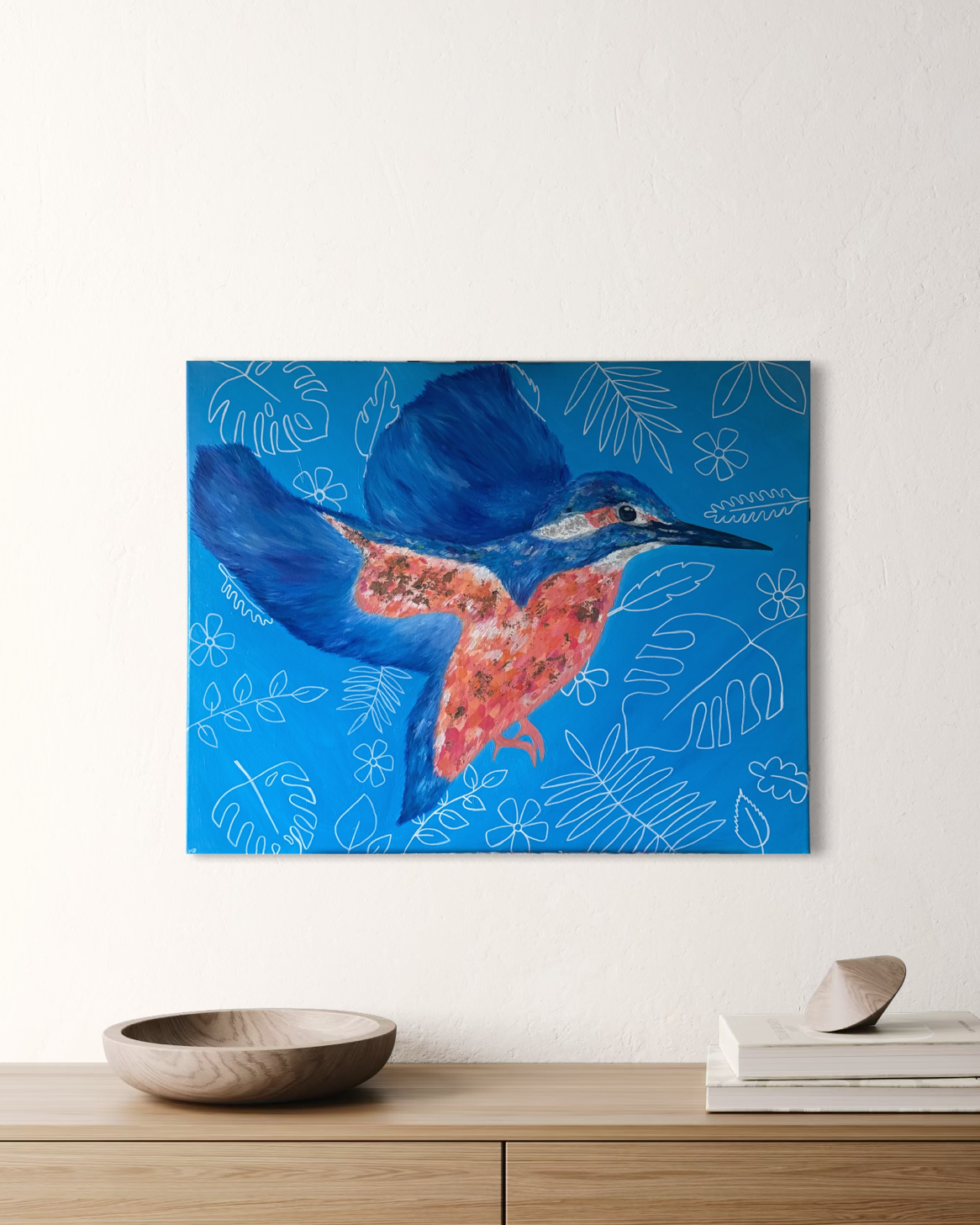 ‘In Flight’ Original Canvas Painting