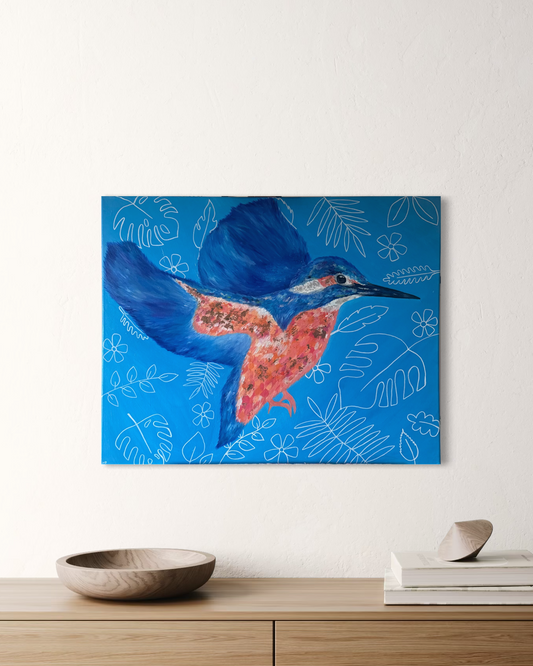 ‘In Flight’ Original Canvas Painting