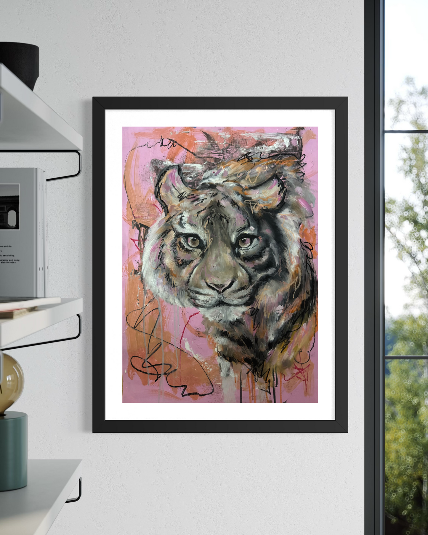 Unnamed Tiger Original Painting