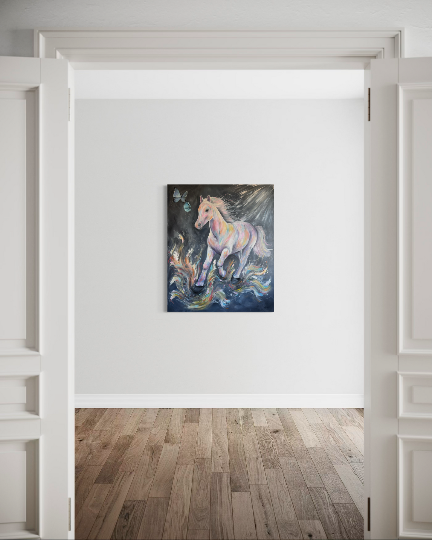 ‘Stepping into the New’ Original Canvas Painting