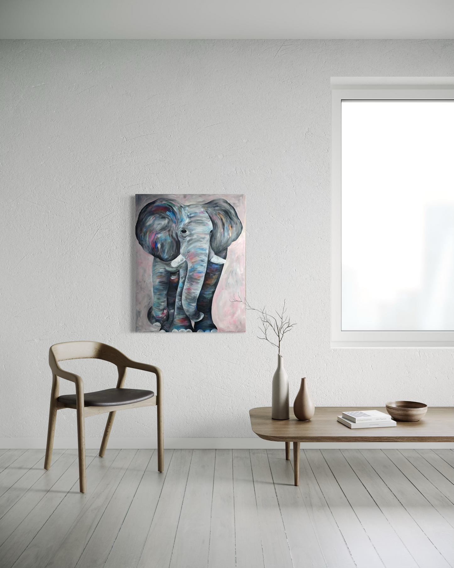 ‘Gaja’ Elephant Original Canvas Painting