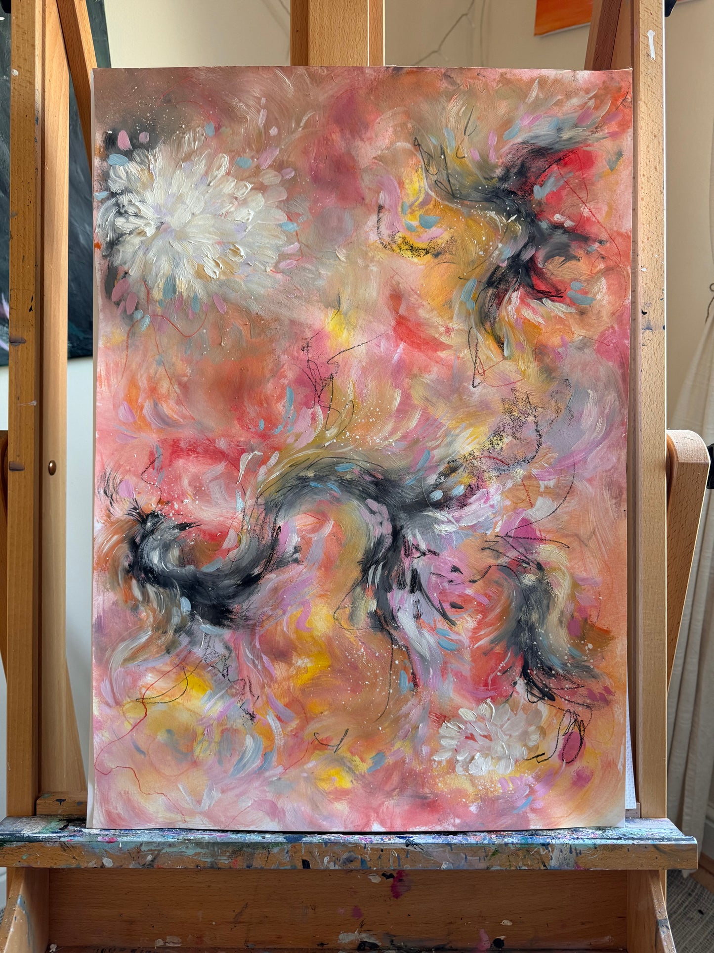 ‘It turns out my purpose is to just be me’ Abstract painting