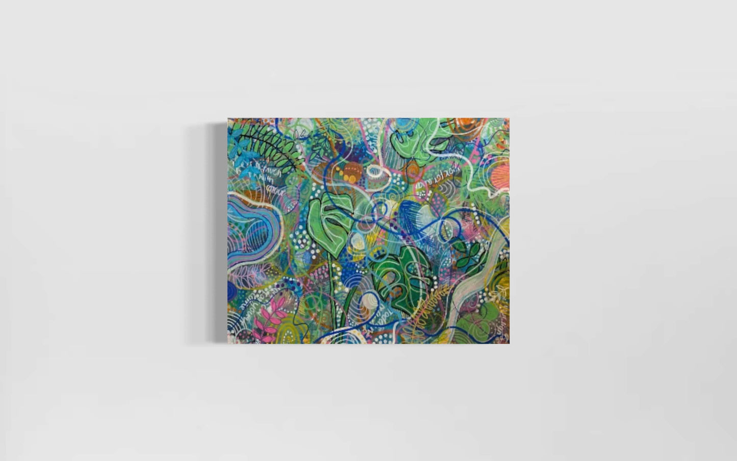 ‘Immersed in Chaos’ Original Canvas Painting