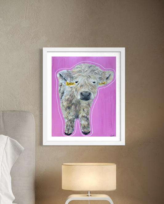 ‘Sassy Cow’ Original Painting