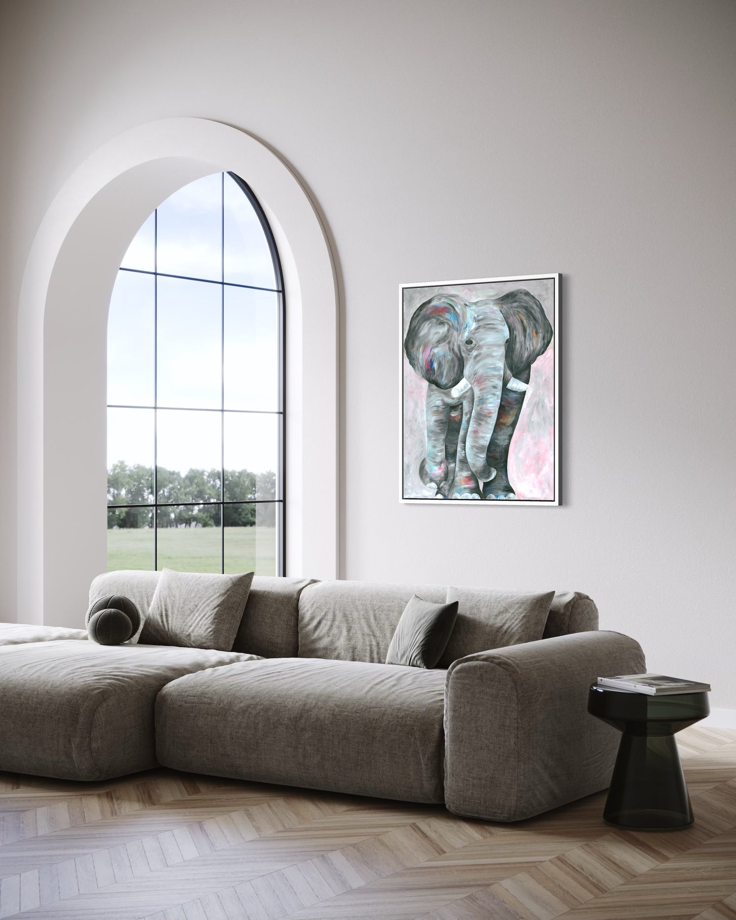 ‘Gaja’ Elephant Original Canvas Painting