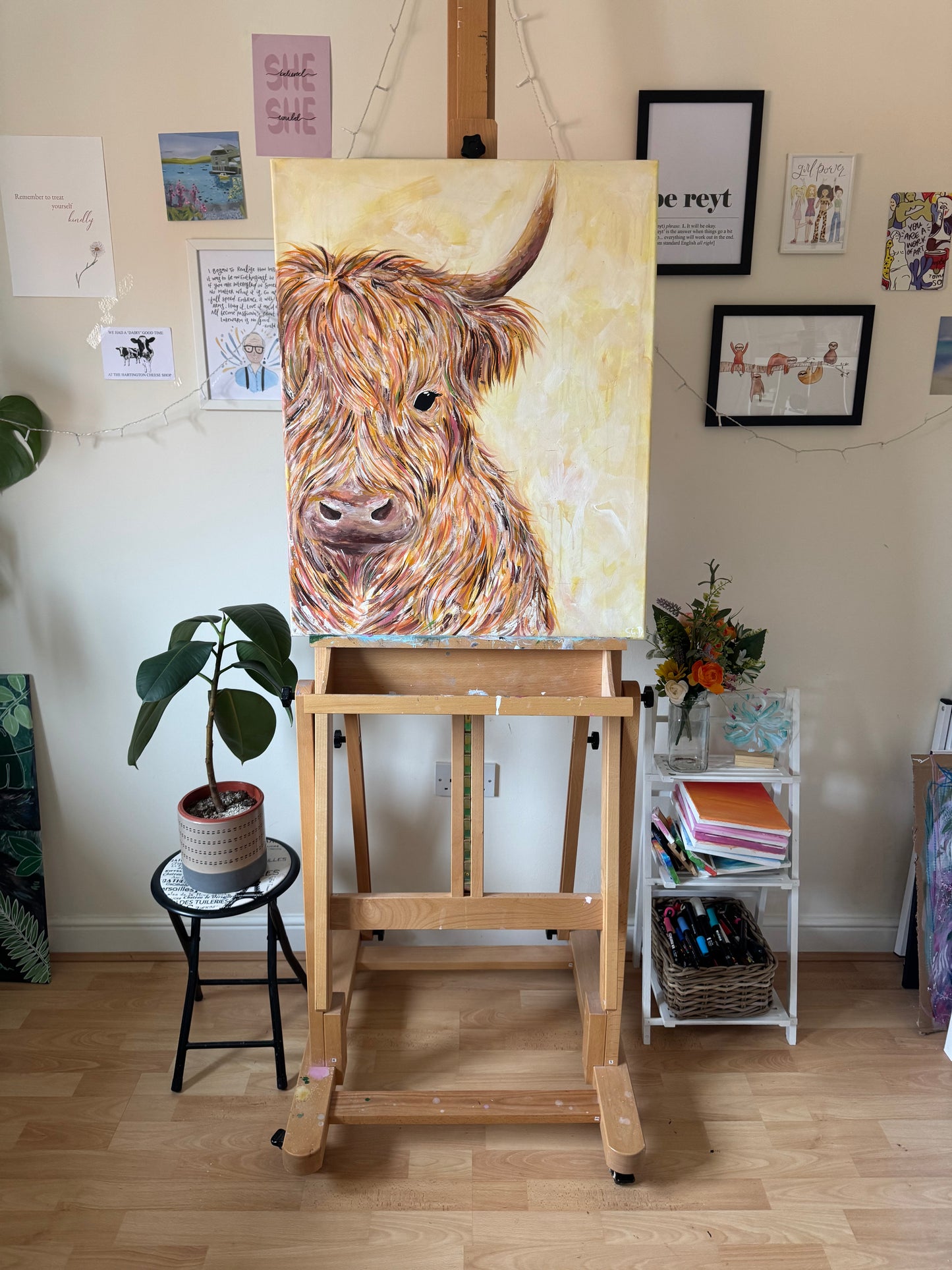 ‘Hazel’ Original Canvas Painting