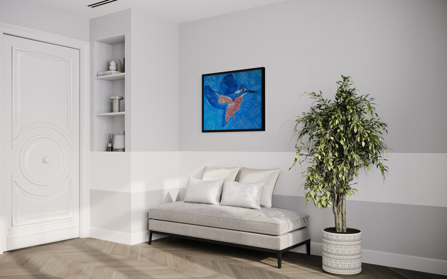 ‘In Flight’ Original Canvas Painting