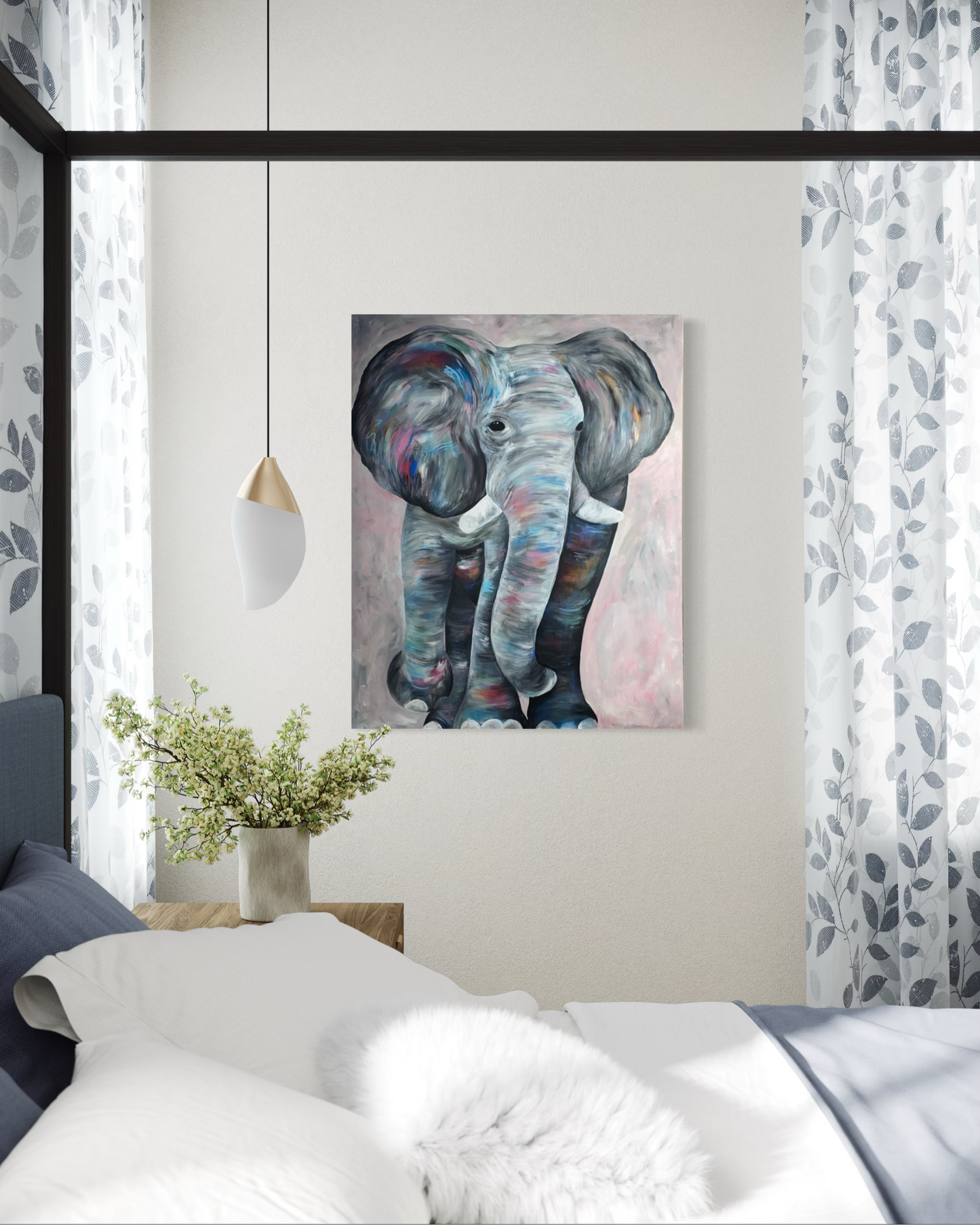 ‘Gaja’ Elephant Original Canvas Painting