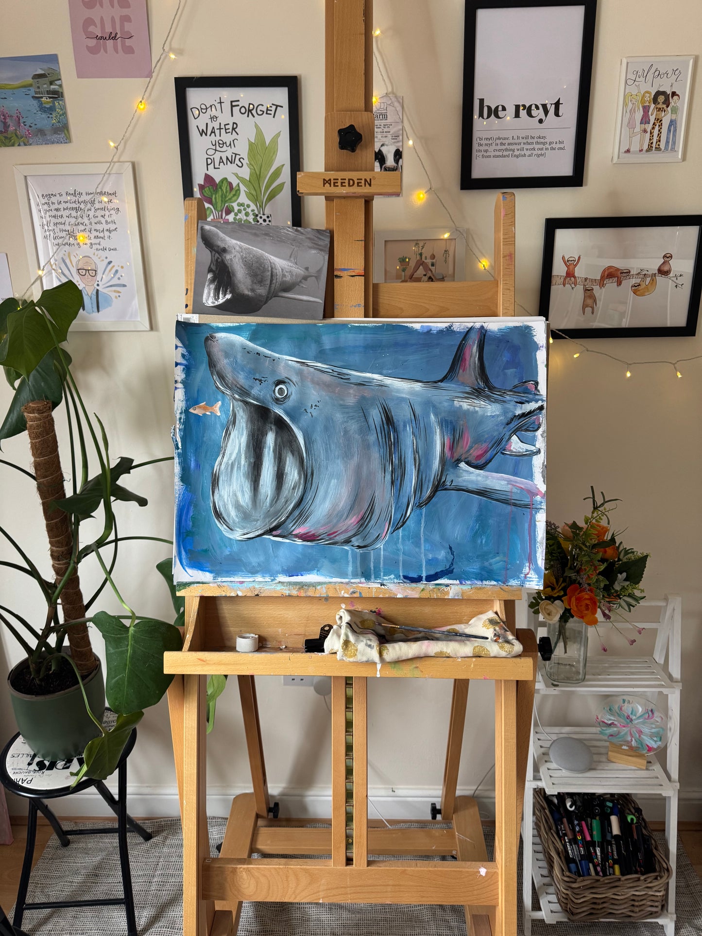 ‘Just a lil fish’ Original Painting