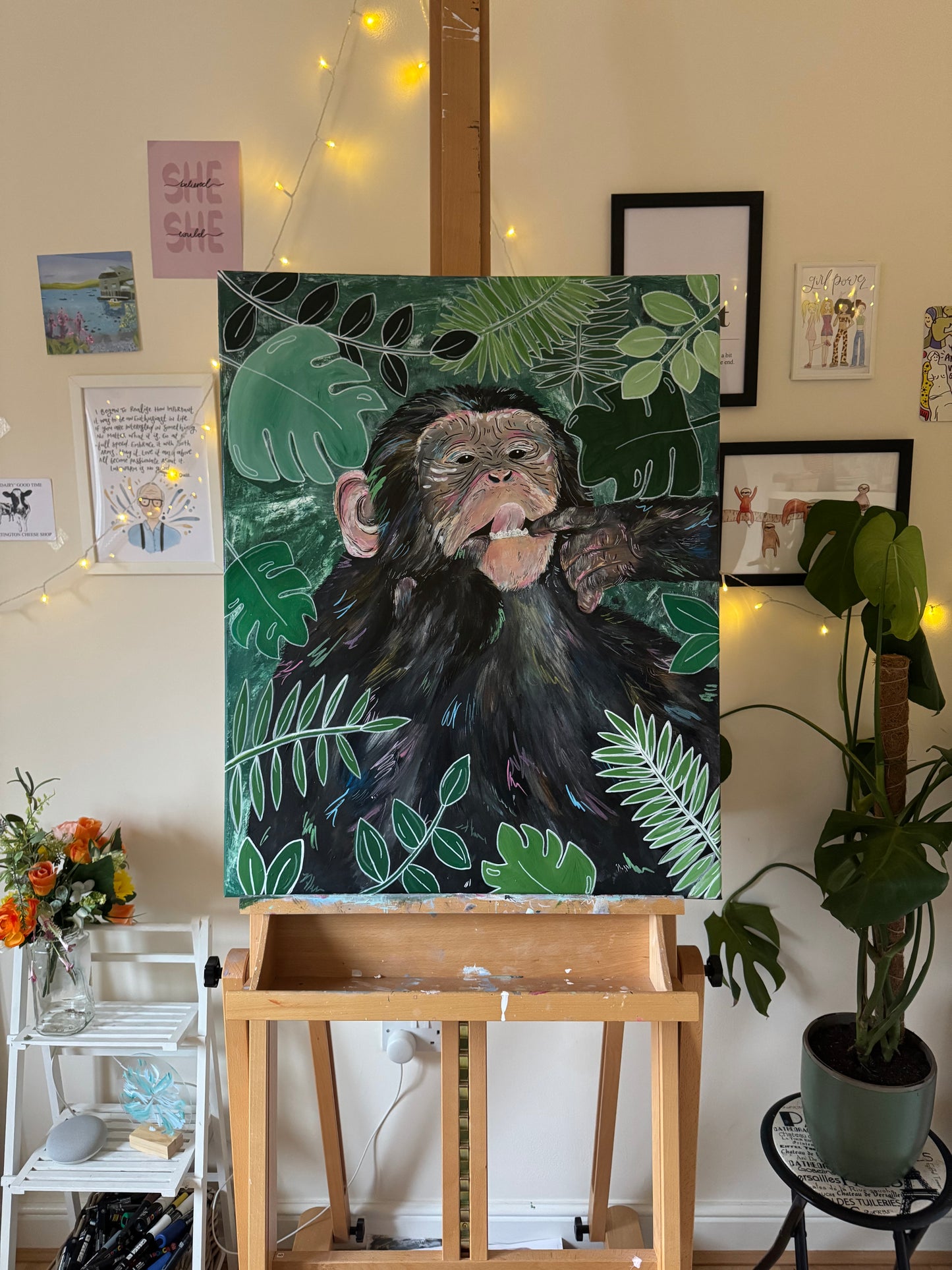 ‘Gone Bananas’ Original Canvas Painting