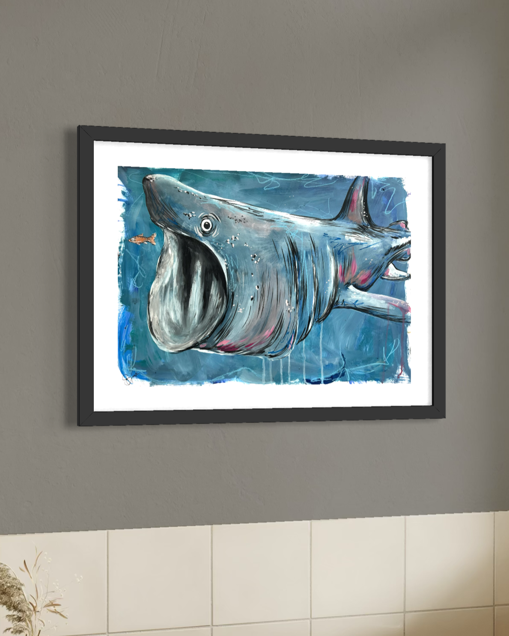 ‘Just a lil fish’ Original Painting